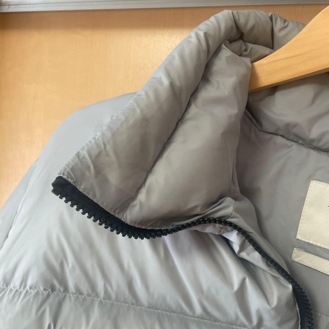 Matin Kim マーティンキム ショート丈 ダウンジャケット グレー