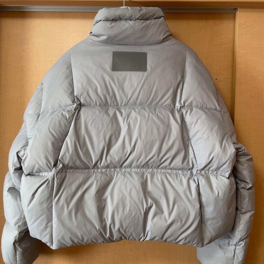 Matin Kim マーティンキム ショート丈 ダウンジャケット グレー
