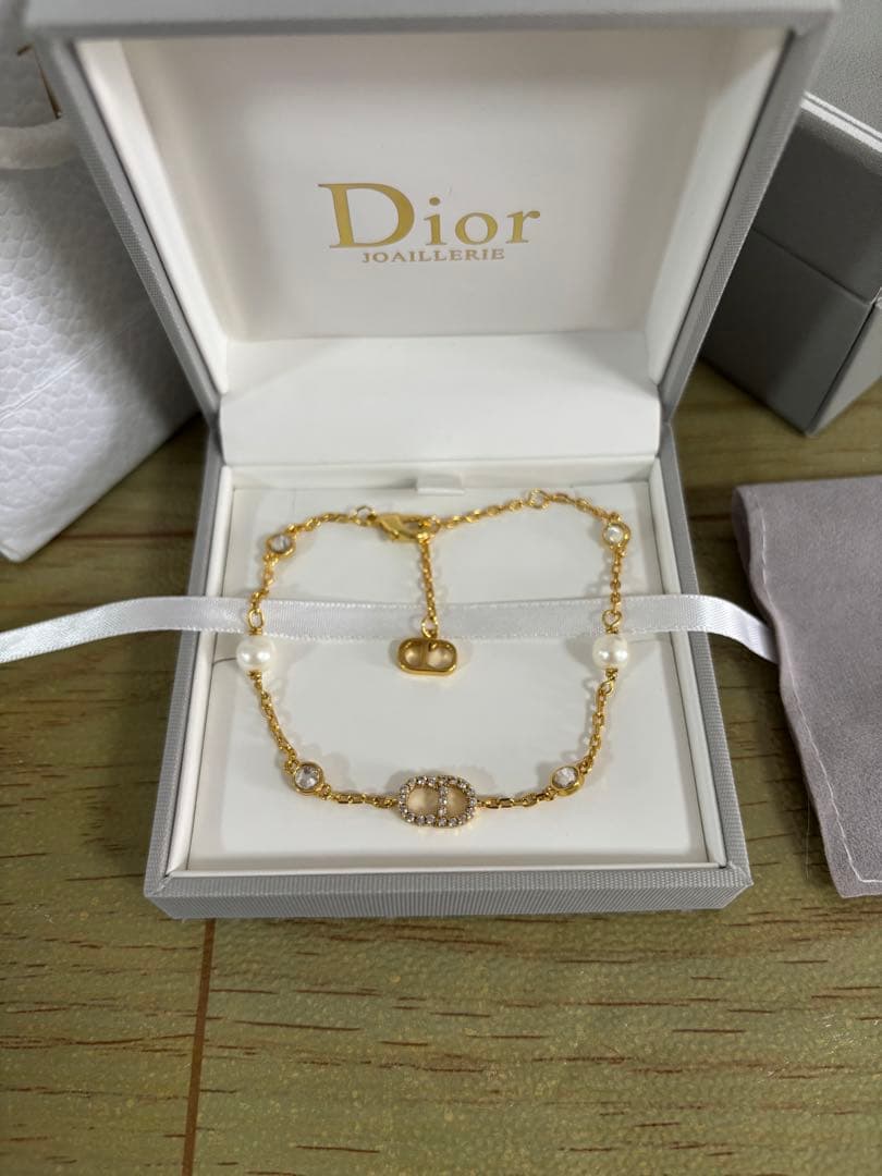 送料無料 Dior ディオール ゴールド ブレスレット☆おしゃれ☆