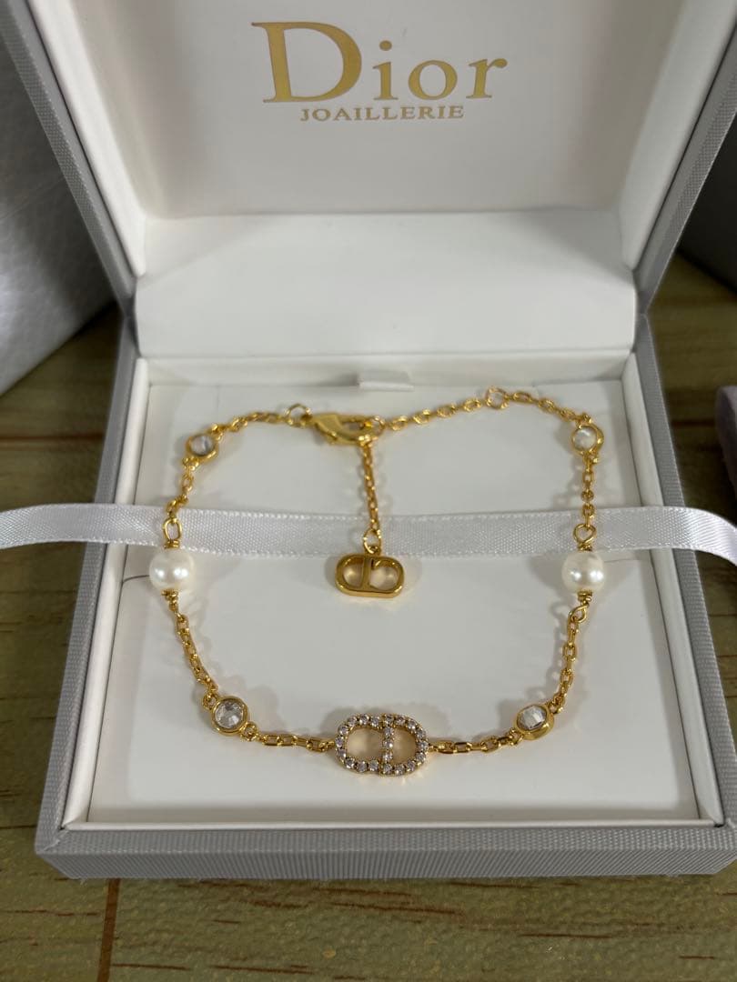 送料無料 Dior ディオール ゴールド ブレスレット☆おしゃれ☆