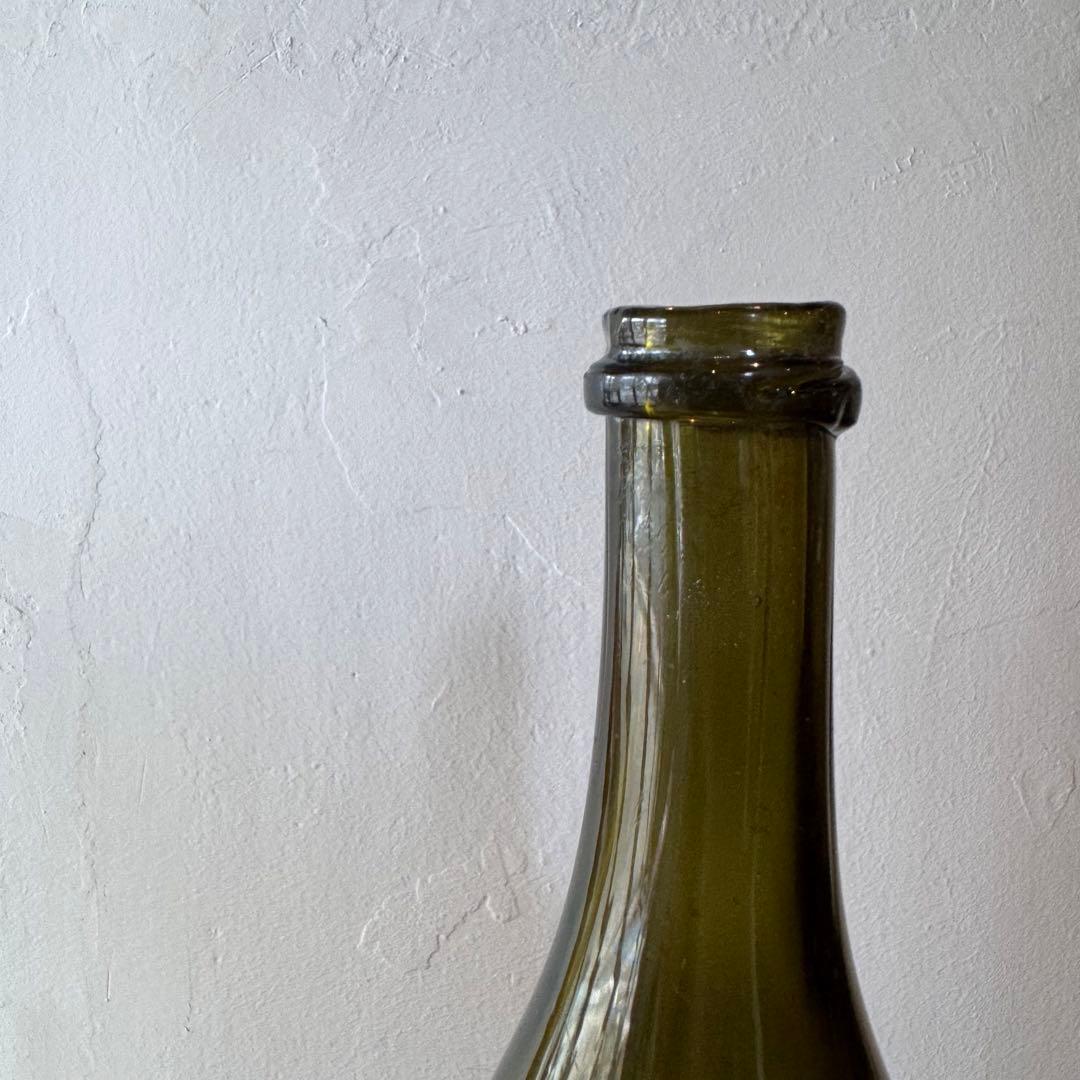 江戸時代 オランダ ワインボトル アンティーク 民芸 古道具 骨董 古美術