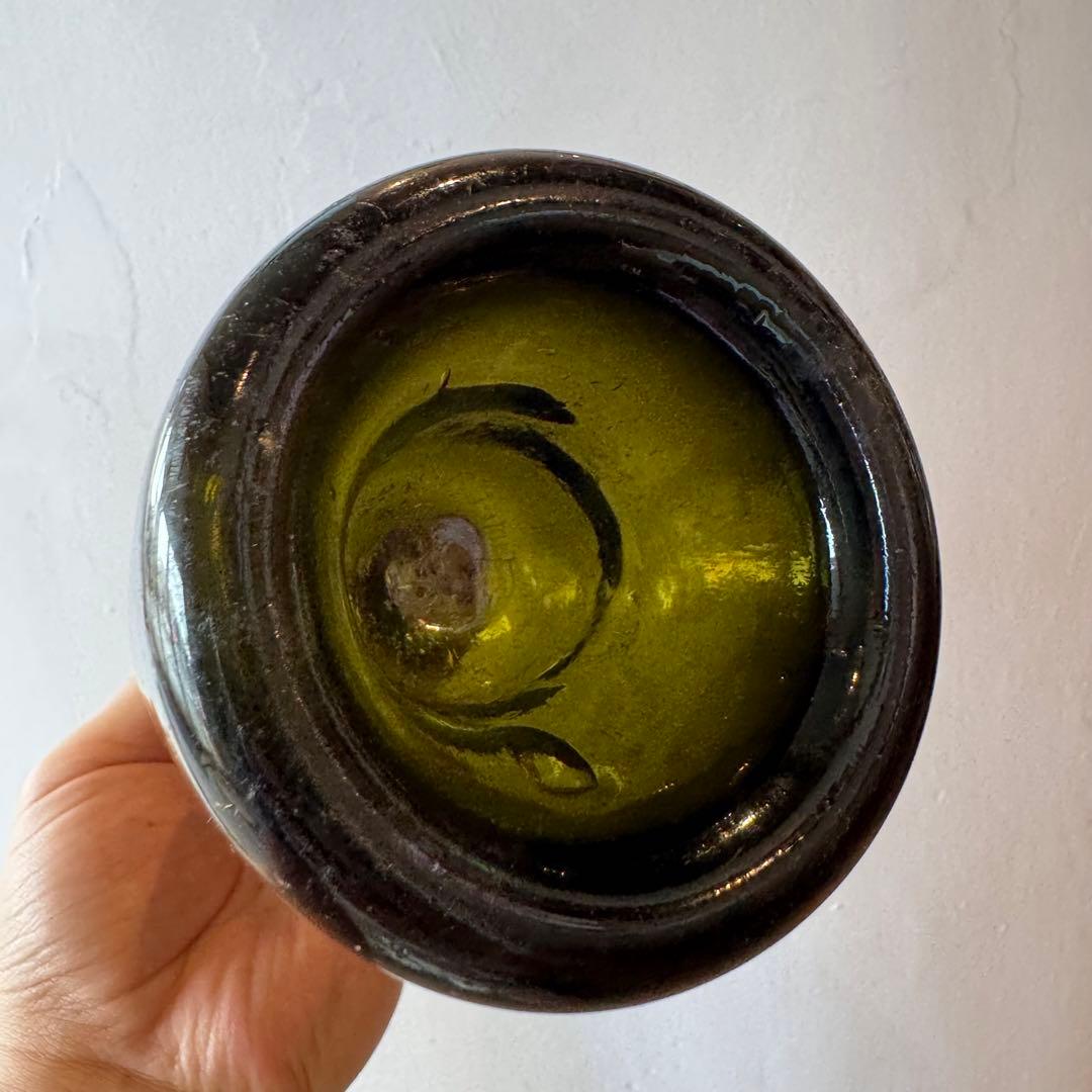 江戸時代 オランダ ワインボトル アンティーク 民芸 古道具 骨董 古美術