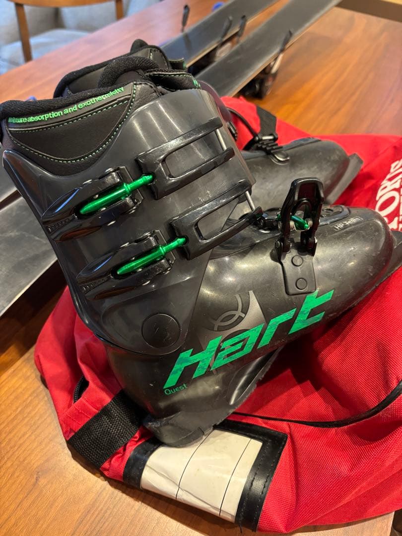 ROSSIGNOL 110センチ　スキーセット　ブーツストック付き