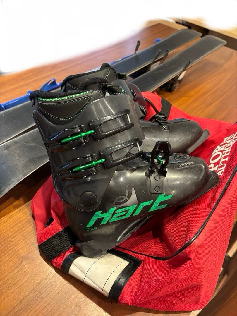 ROSSIGNOL 110センチ　スキーセット　ブーツストック付き