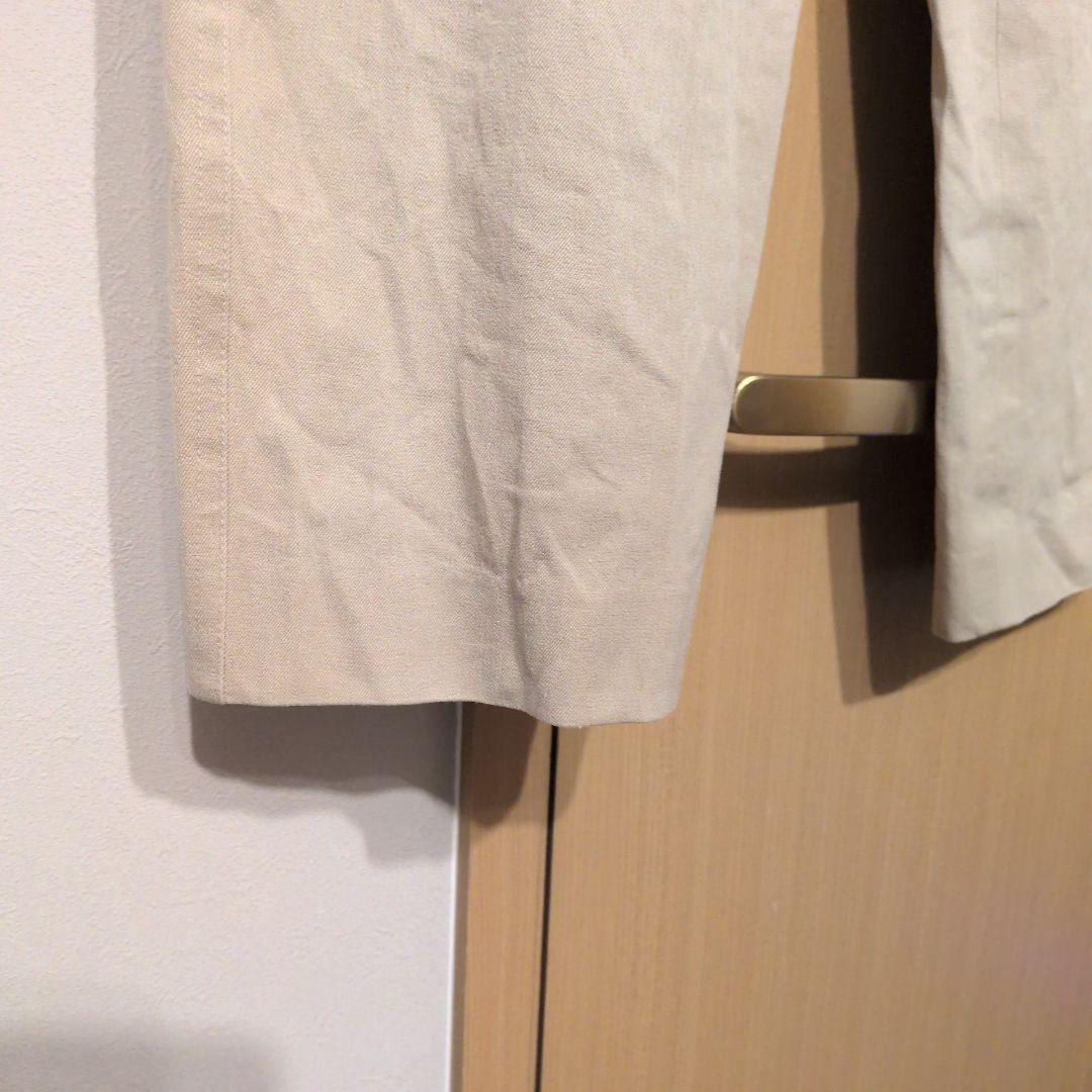 シャネル　CHANEL　ベージュ デニムパンツ アイボリー