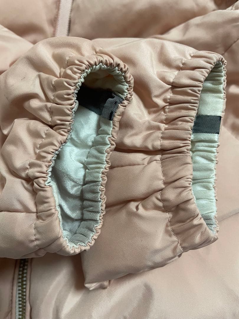 バーバリー ブルレーベル　リバーシブル ダウンジャケット・レディース38【M】