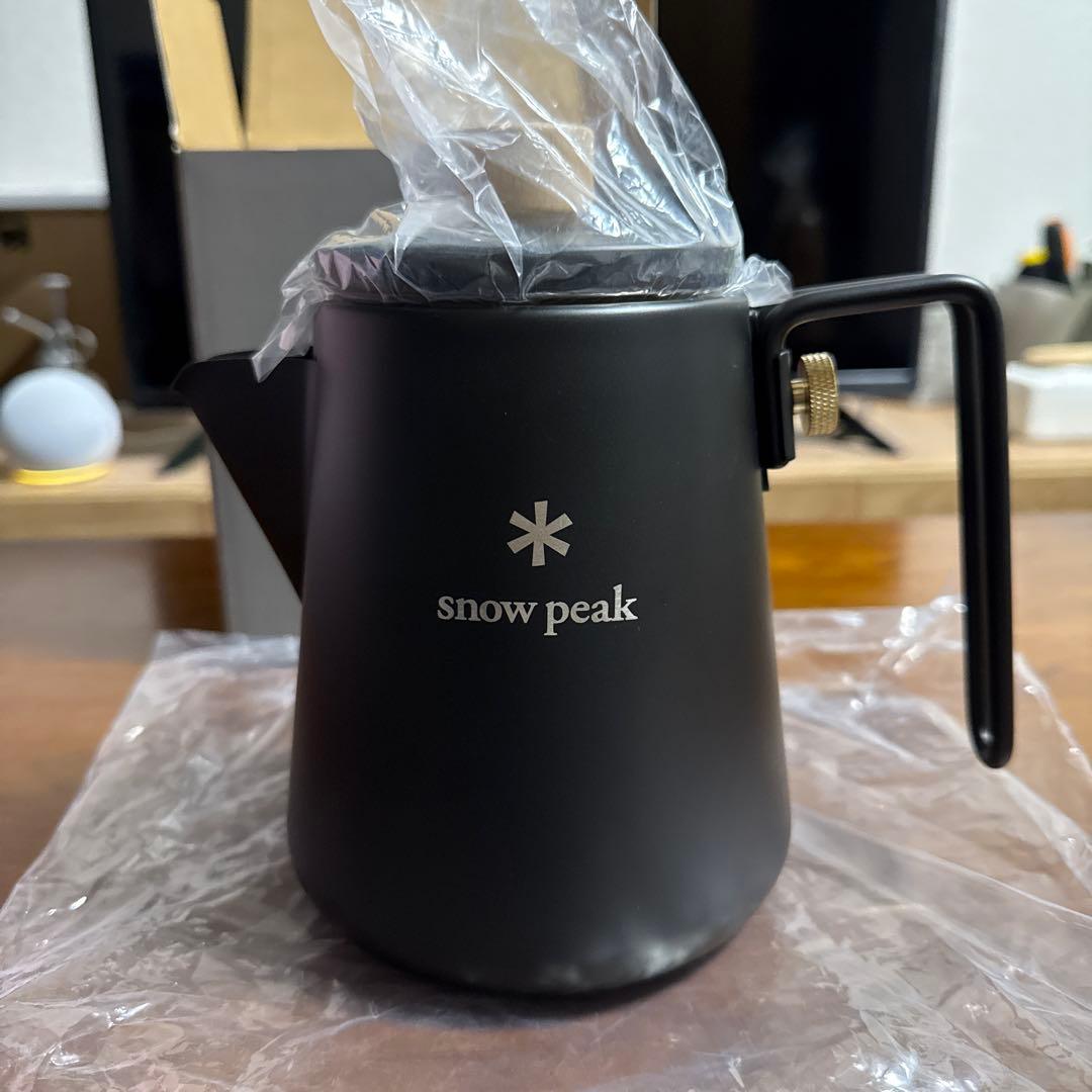 新品 スノーピーク フィールドバリスタ ケトル ブラック 黒 限定カラー