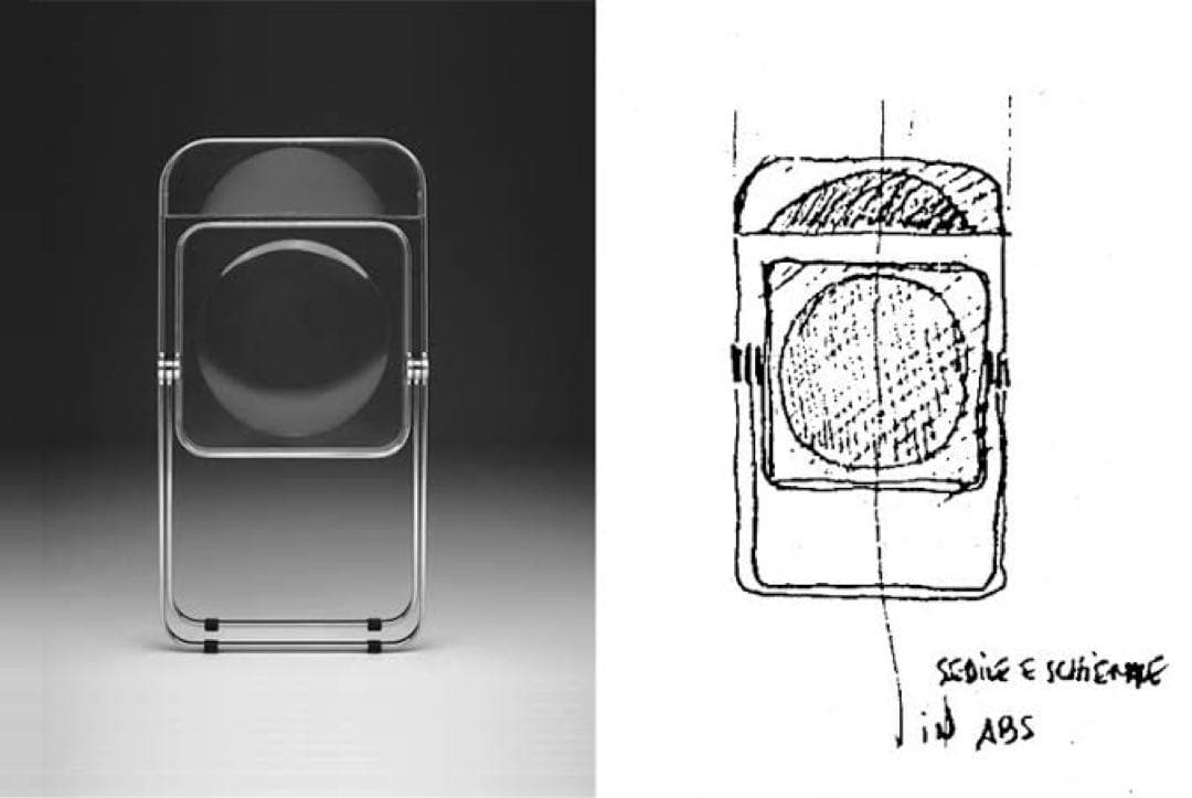 二脚オリジナル CASTELLI PLIA Giancarlo Piretti