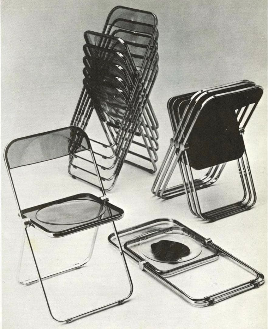 二脚オリジナル CASTELLI PLIA Giancarlo Piretti