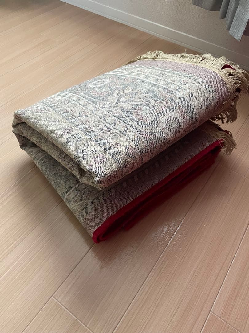 ペルシャ風バーガンディラグ　220×150cm