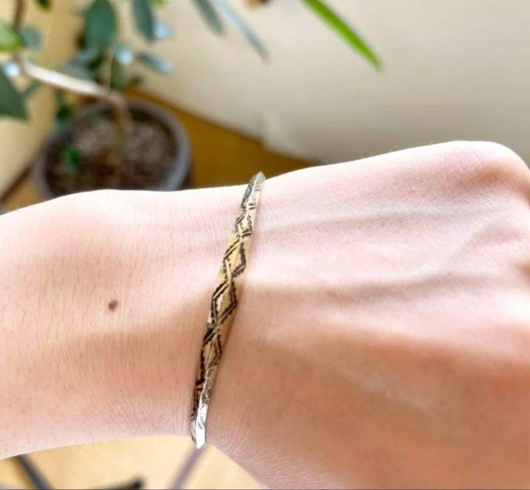 「堀多め」トゥアレグ エボニー バングル メンズ