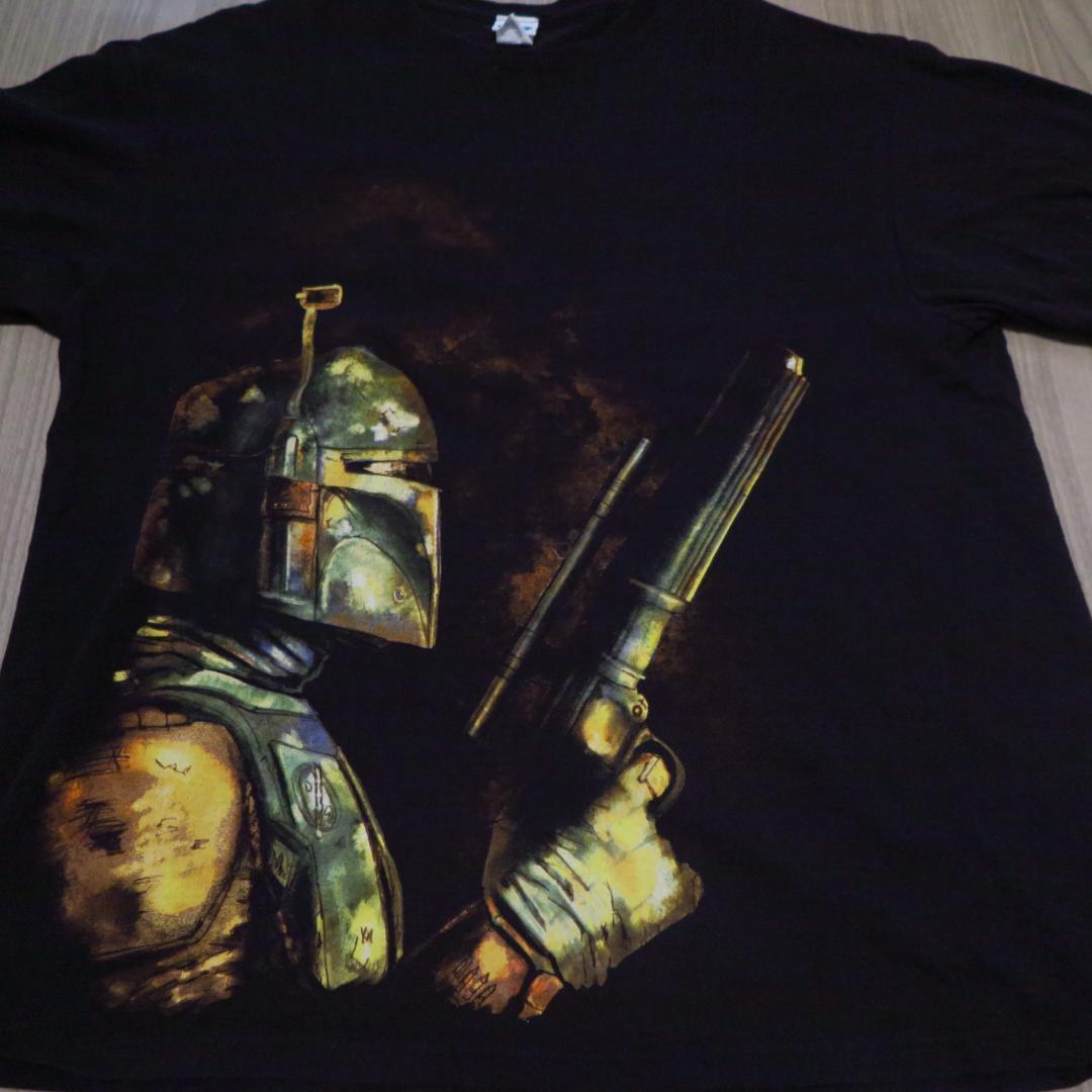 【良デザイン】ヴィンテージ スターウォーズ ボバ・フェット Tシャツ XL
