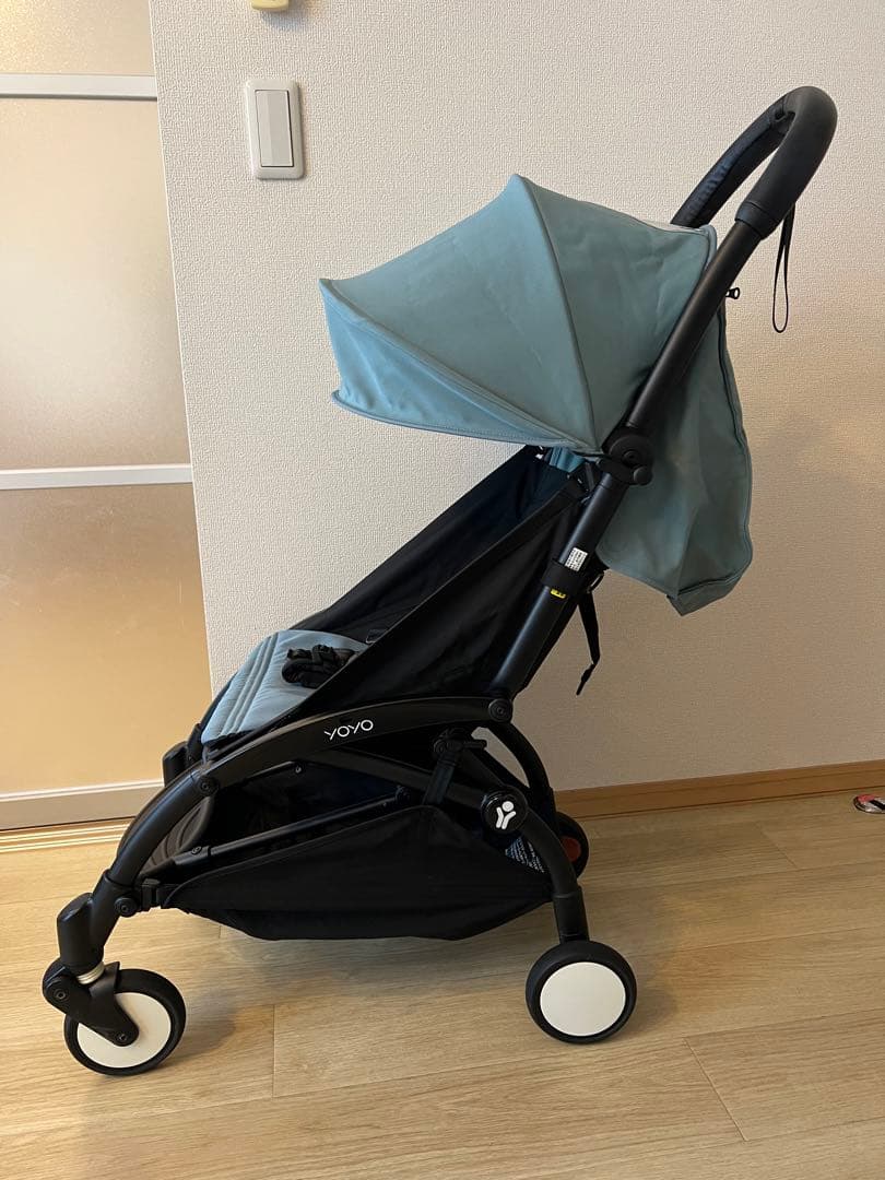 【美品】BABYZEN YOYO2 6+ ベビーカー アクアブルー