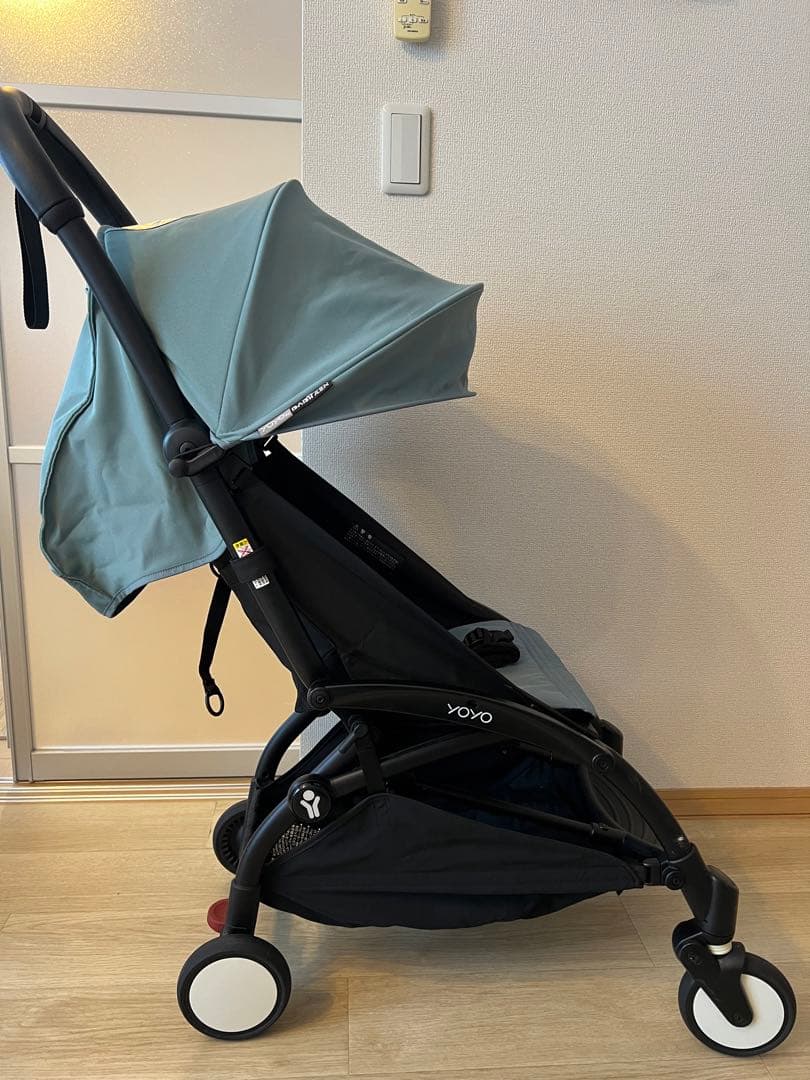 【美品】BABYZEN YOYO2 6+ ベビーカー アクアブルー
