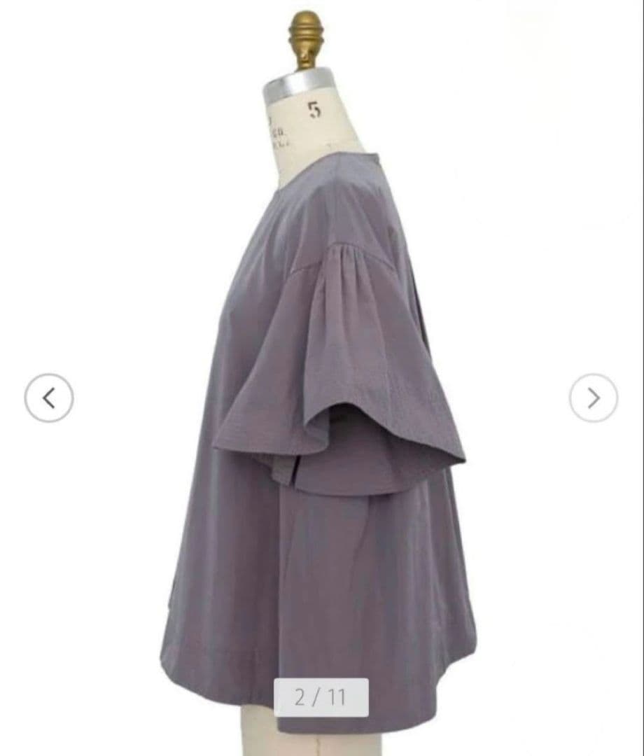 パンダさま専用　Drawer ブラウス　ネイビー　36