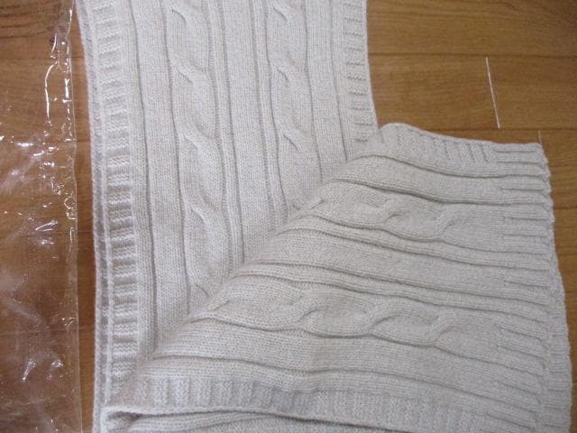 JOHN SMEDLEY　ジョンスメドレー　カシミア　マフラー　未使用品