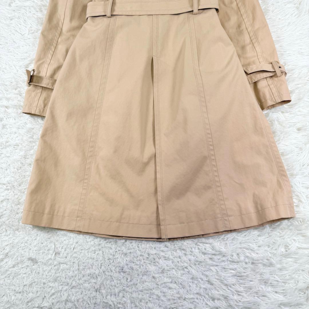 バーバリーブルーレーベル トレンチコート ロング丈 ライナー付 ノバチェック L