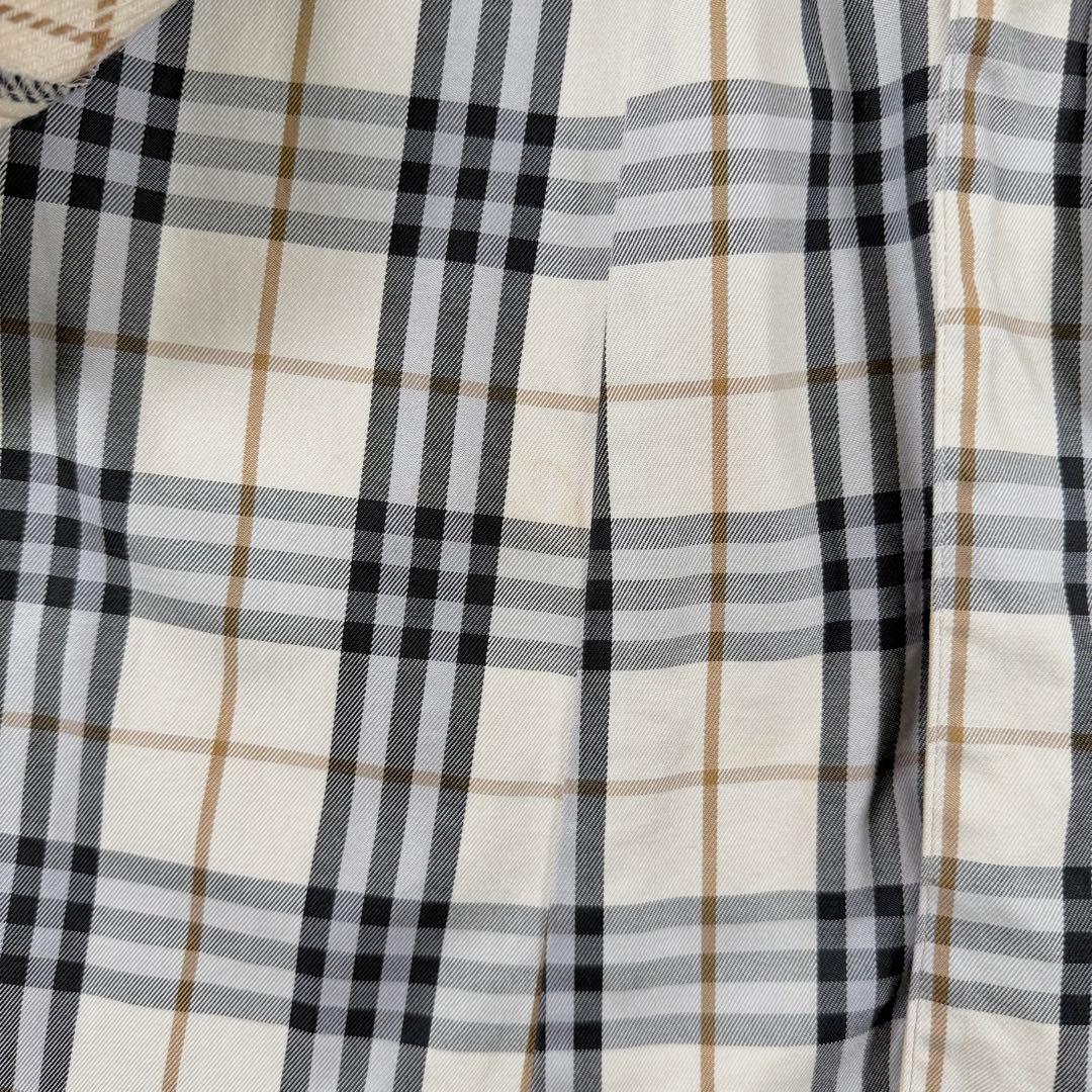 バーバリーブルーレーベル トレンチコート ロング丈 ライナー付 ノバチェック L