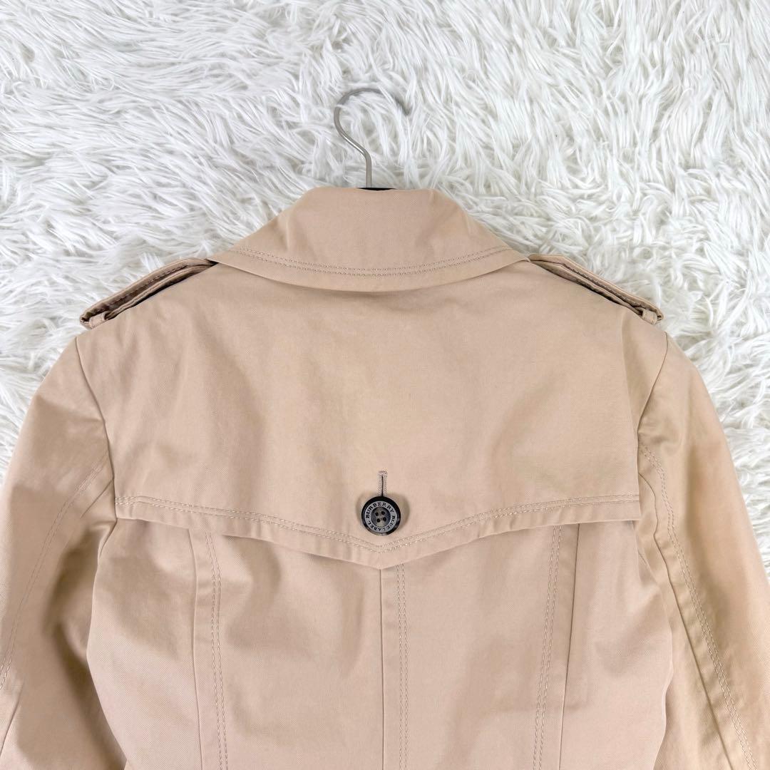 バーバリーブルーレーベル トレンチコート ロング丈 ライナー付 ノバチェック L