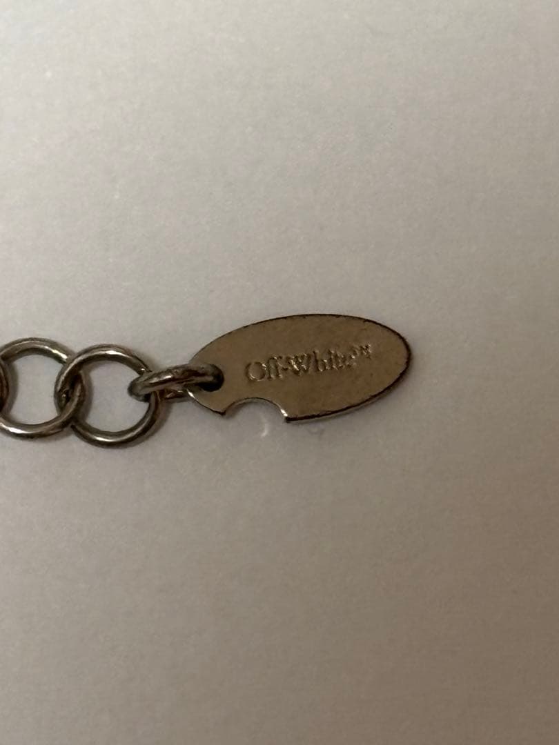 P*m様 OFF-WHITE シルバーチェーンブレスレット