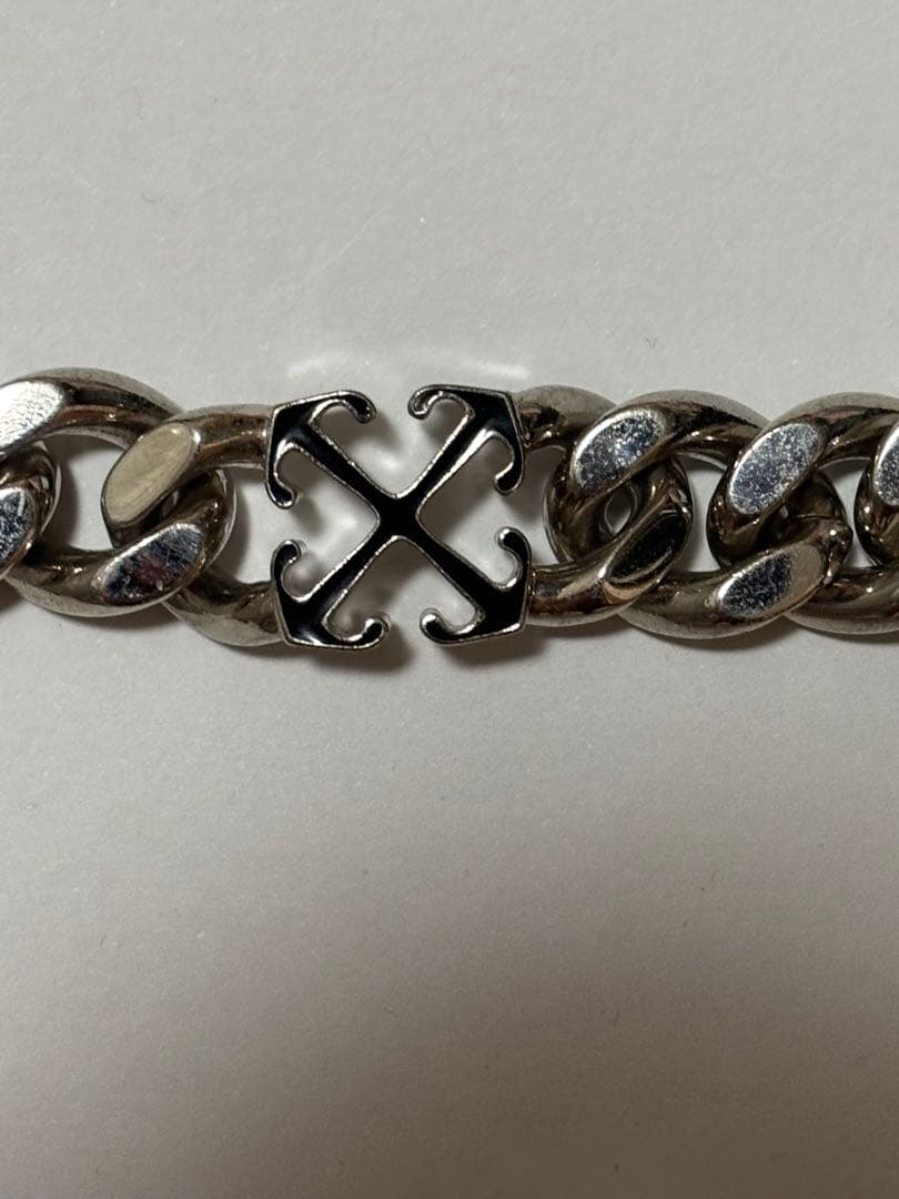 P*m様 OFF-WHITE シルバーチェーンブレスレット