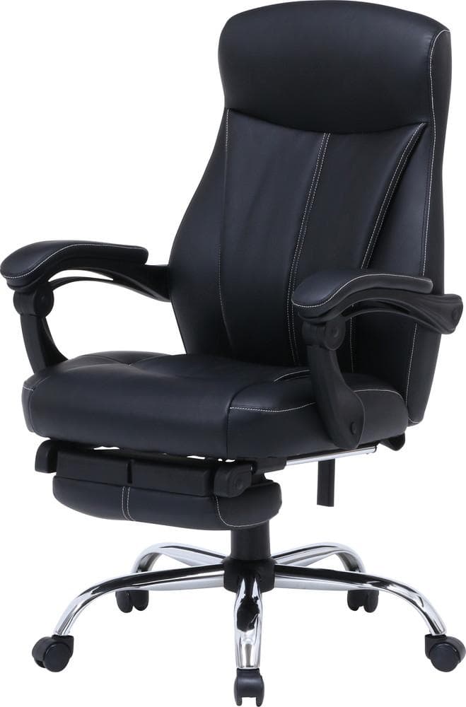 【新品・送料無料】リクライニングチェア　ゼクス　ブラック