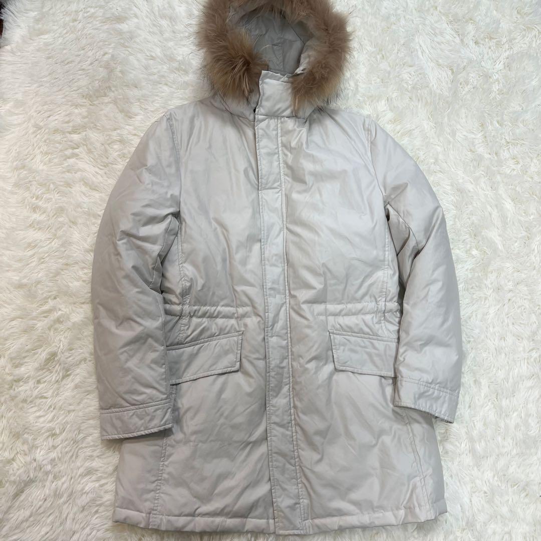 セオリー theory ダウンコート ダウンジャケット ファー M