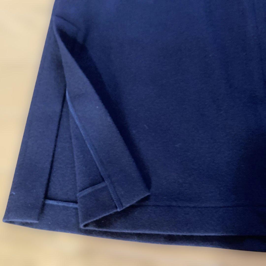 アップルハウス　ウール90% テーラード　Ａラインロングコート