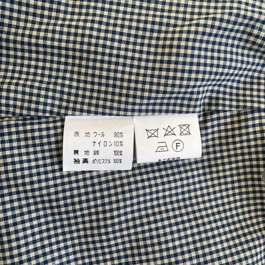 アップルハウス　ウール90% テーラード　Ａラインロングコート