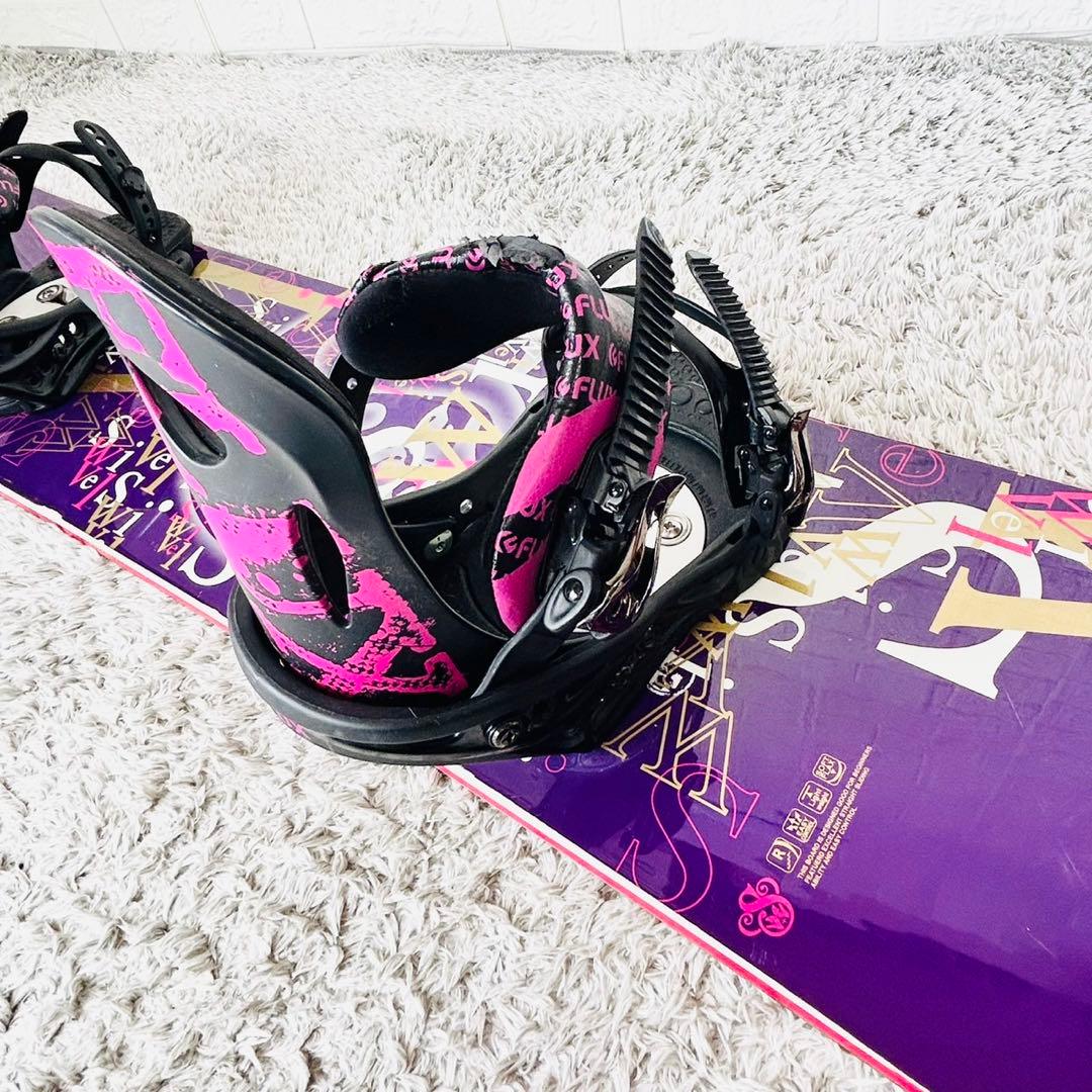 【初心者おすすめ 】スウィベル　レディース　スノーボード　セット　143cm