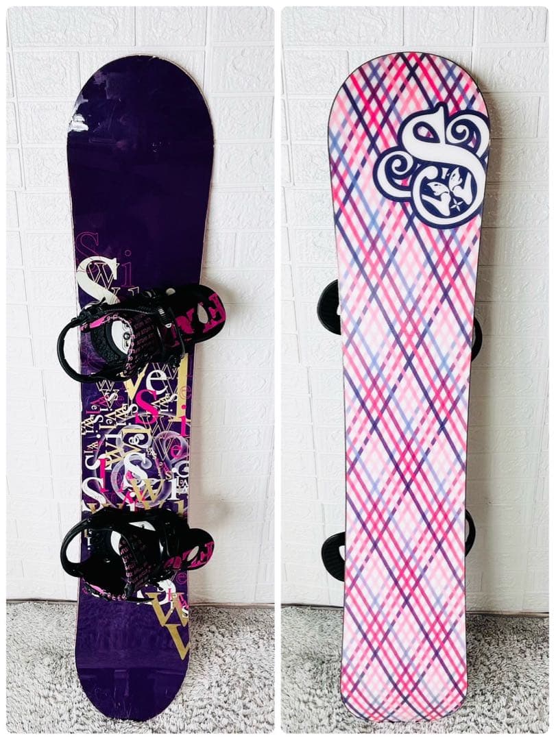 【初心者おすすめ 】スウィベル　レディース　スノーボード　セット　143cm