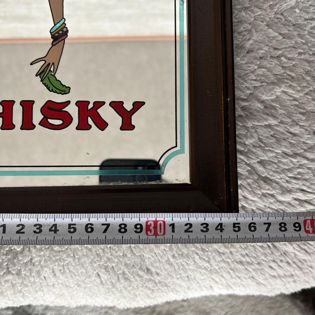 昭和レトロ❓❣️ニッカウイスキー パブミラー スーパー