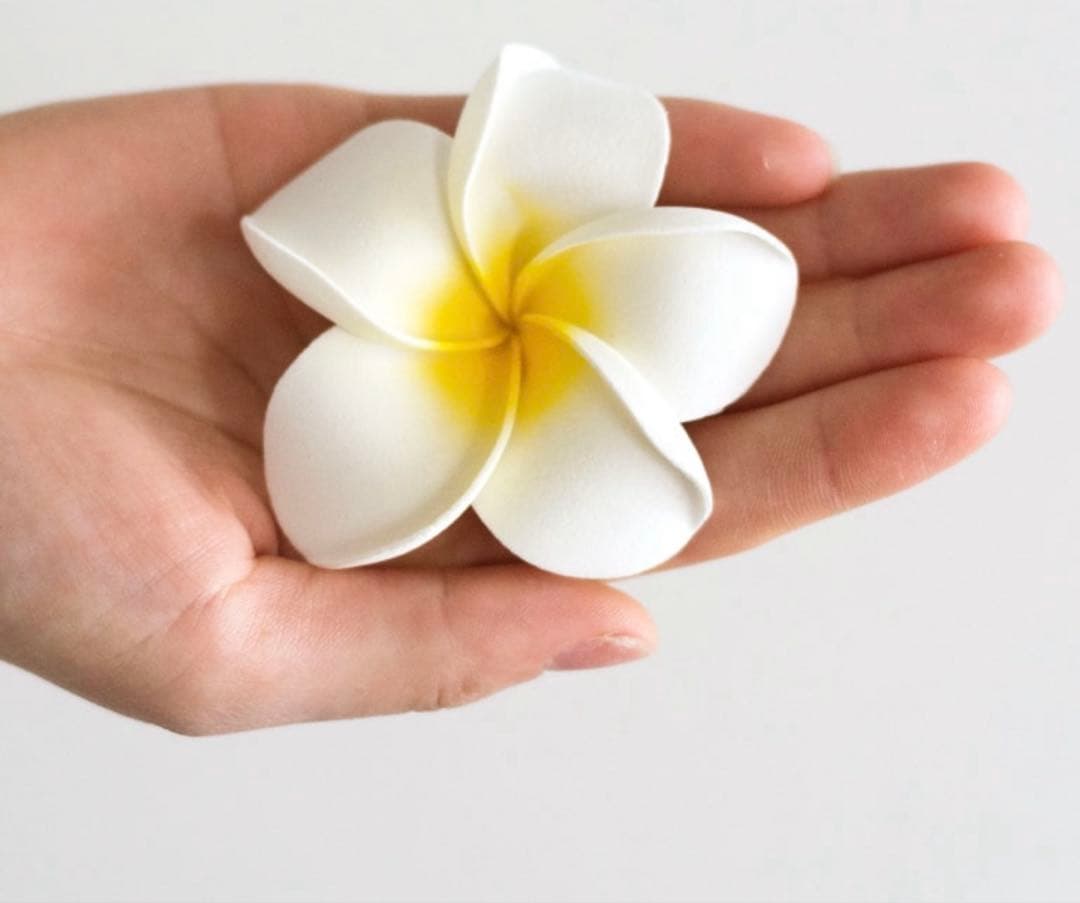 プルメリア アジアン 造花 ／1個55円