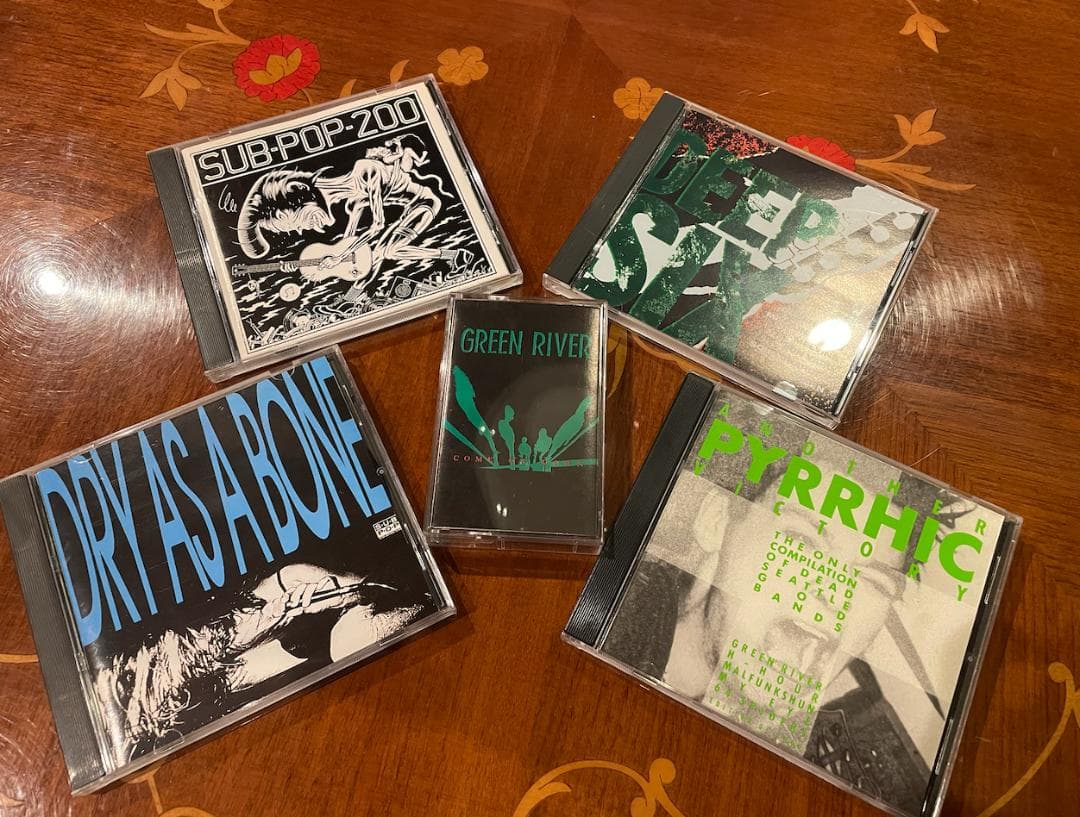 【廃盤】グランジオルタナ・Green ・スタジオアルバムセット