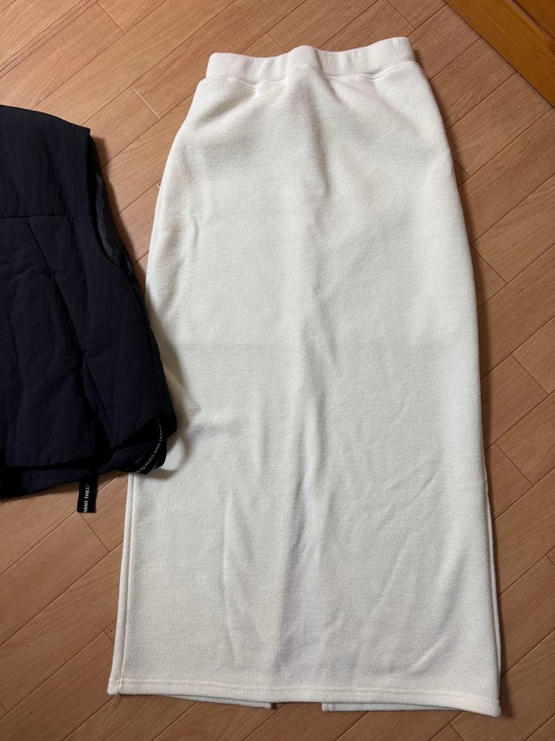 nugu klee ロングスカート　ベスト　2点セット