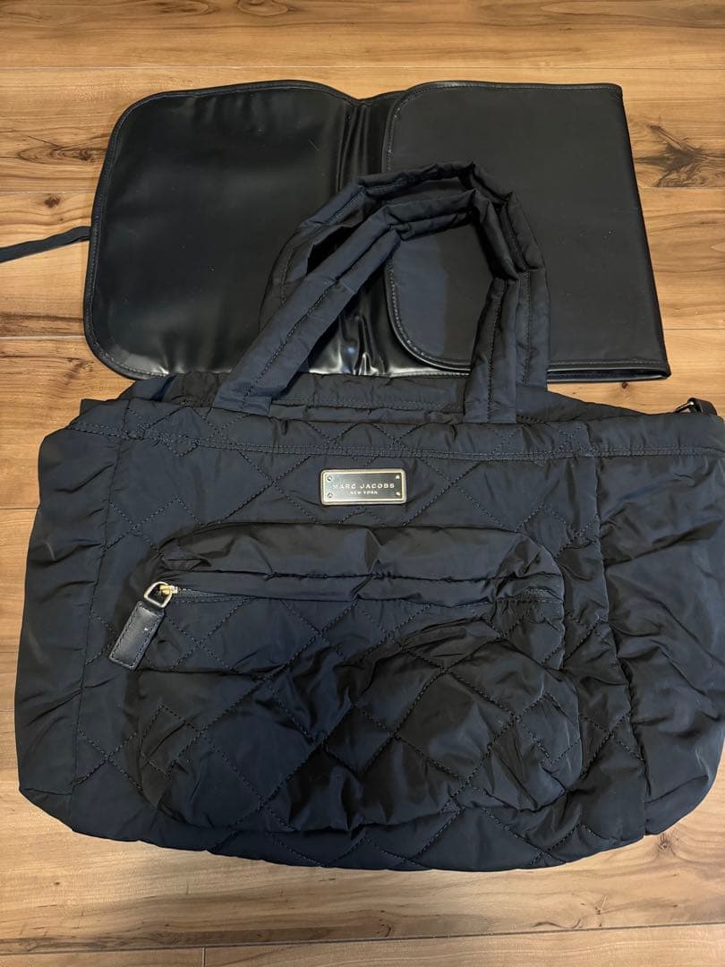 MARC JACOBS ブラック 2WAYマザーズバッグ