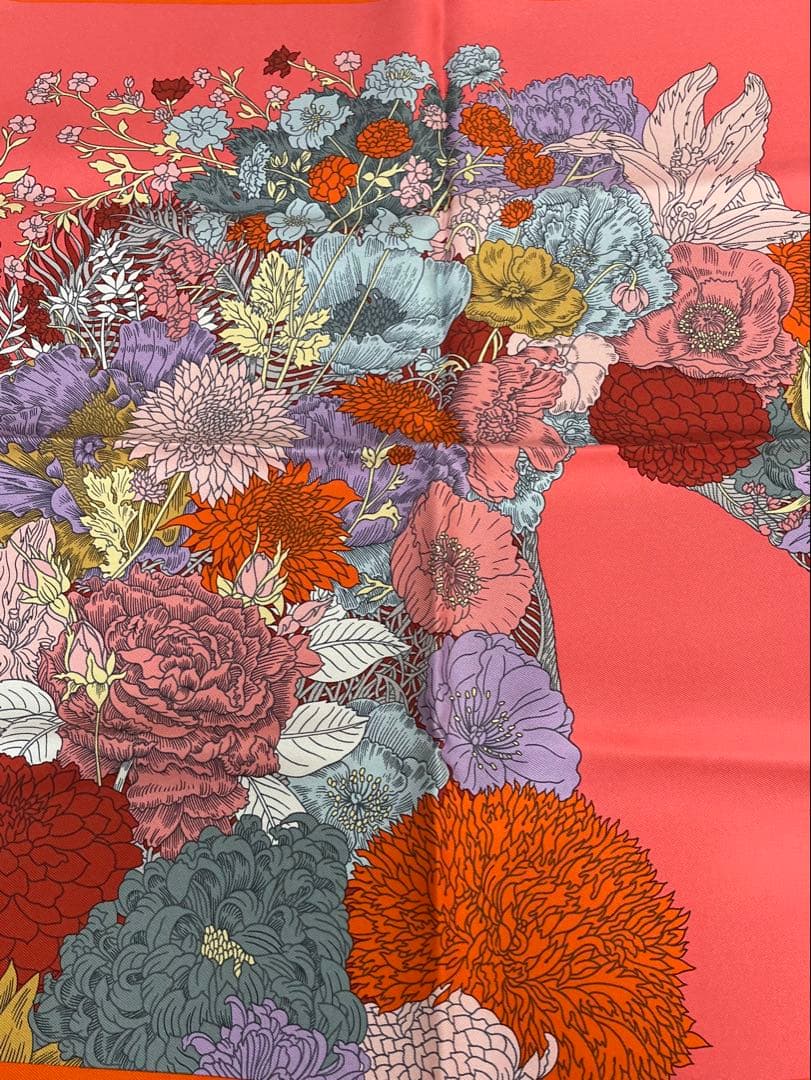 エルメススカーフ　カレ45 ガヴロッシュロープ　レジェール