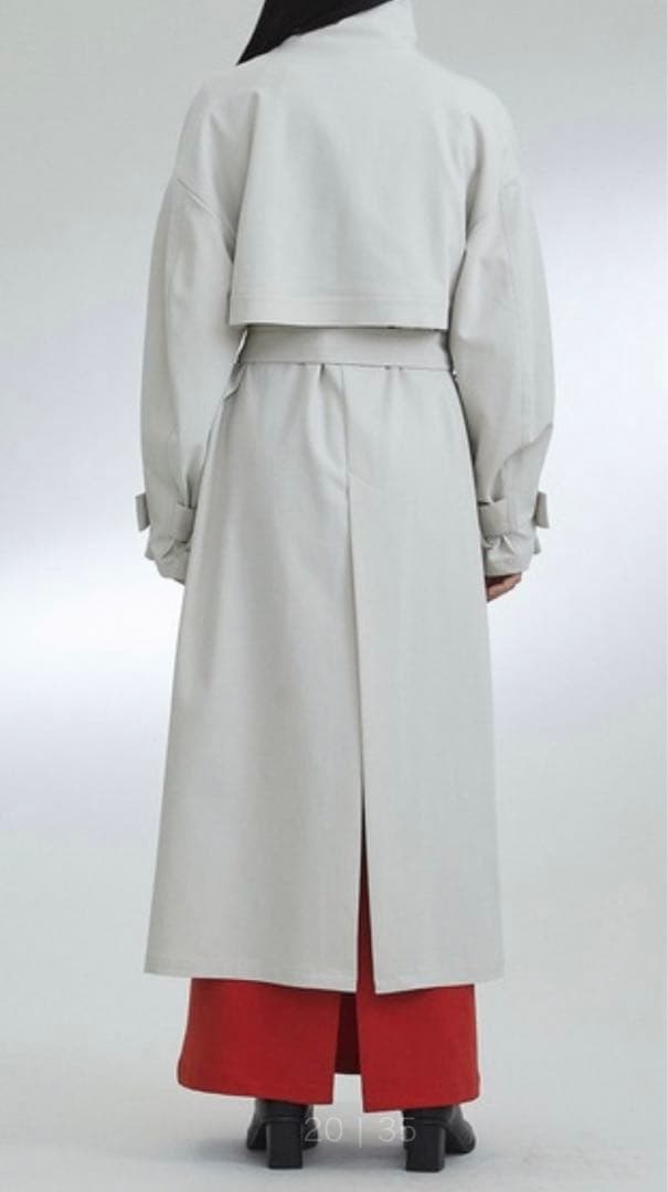 ユナイテッドトウキョウ　スタンドカラーロングコート