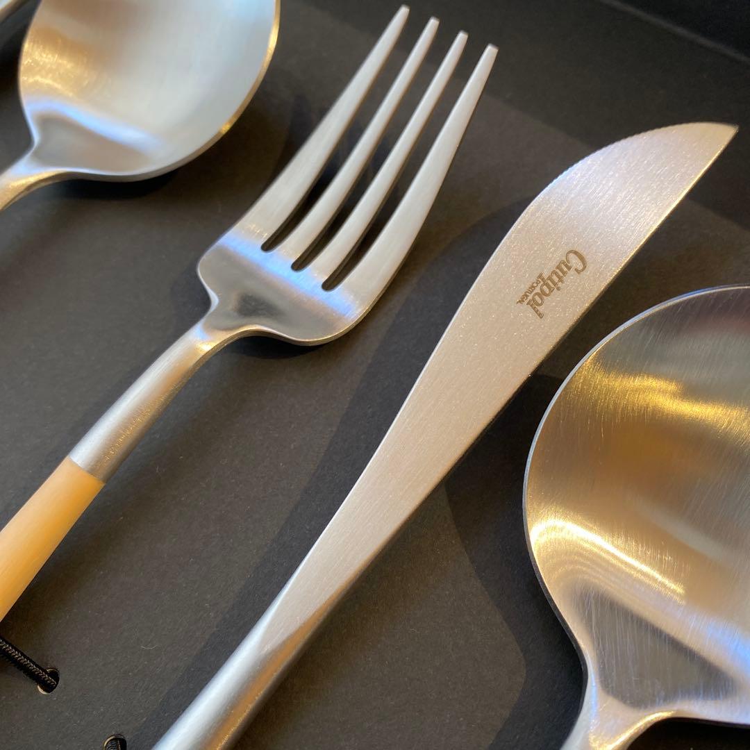 【新品未使用】Cutipol クチポールカトラリー6本セット　箱付き