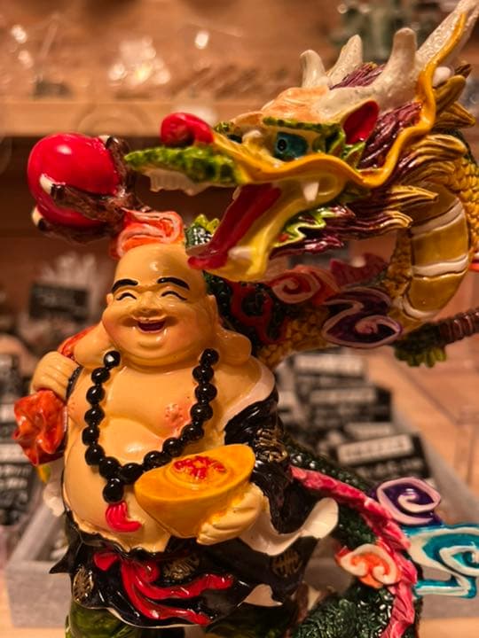 布袋様と龍神様