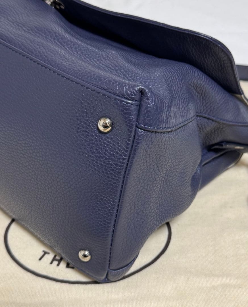 ◆イタリア製！ZANELLATO◆美品！『新型・ポスティーナ Ｍ＋』紺◆