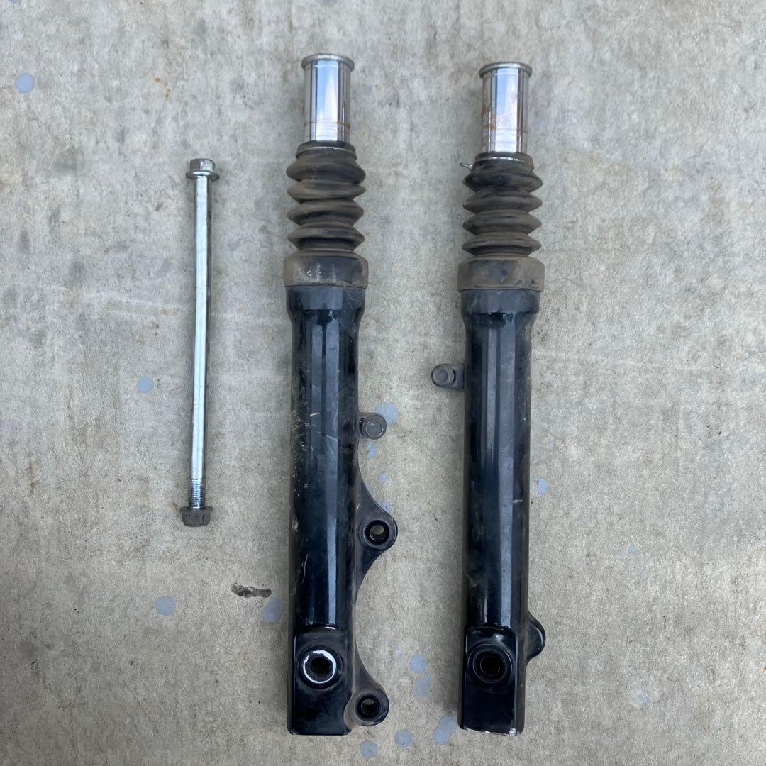 ヤマハsa56j純正タイヤホイールフロントフォーク付きsa39jsa58j