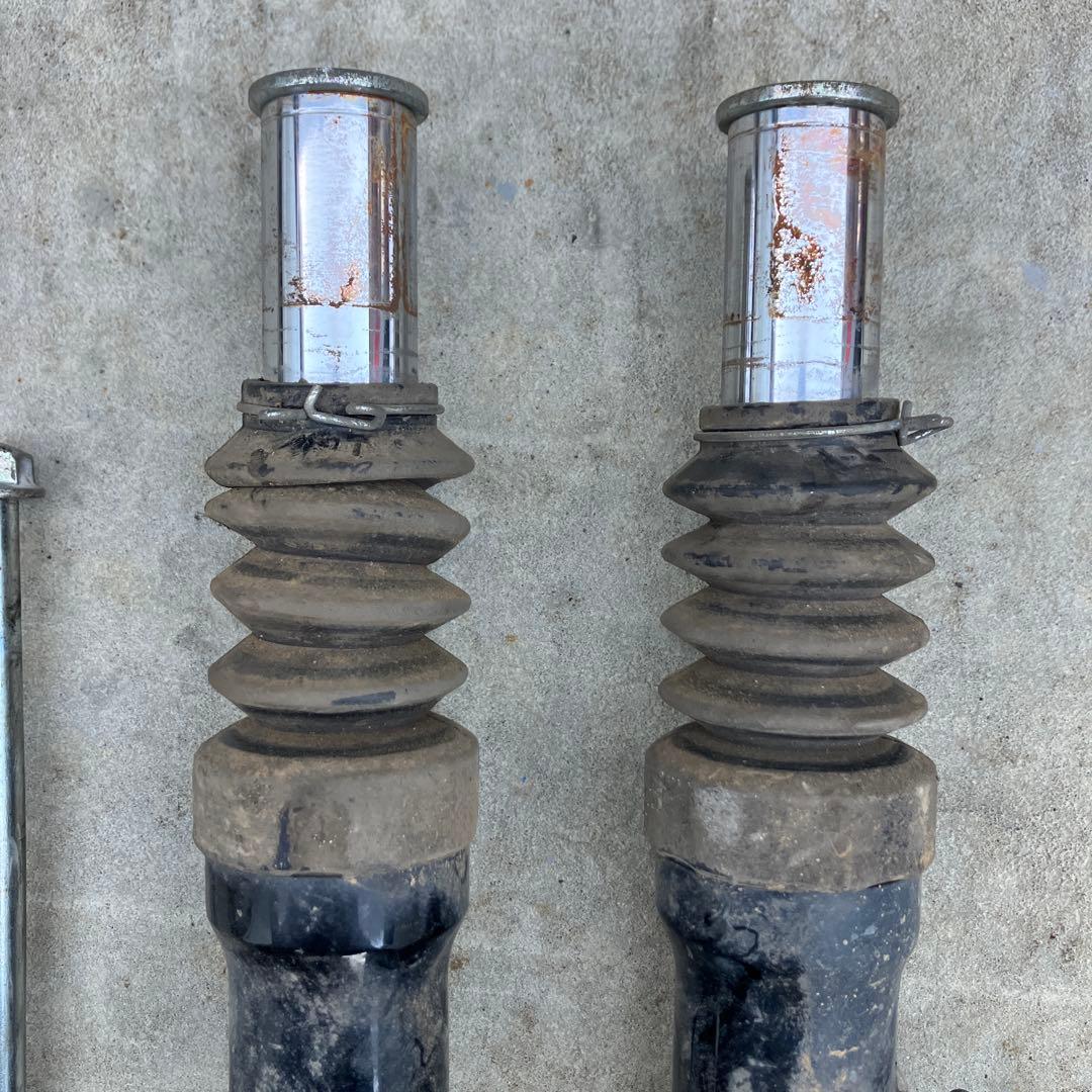 ヤマハsa56j純正タイヤホイールフロントフォーク付きsa39jsa58j