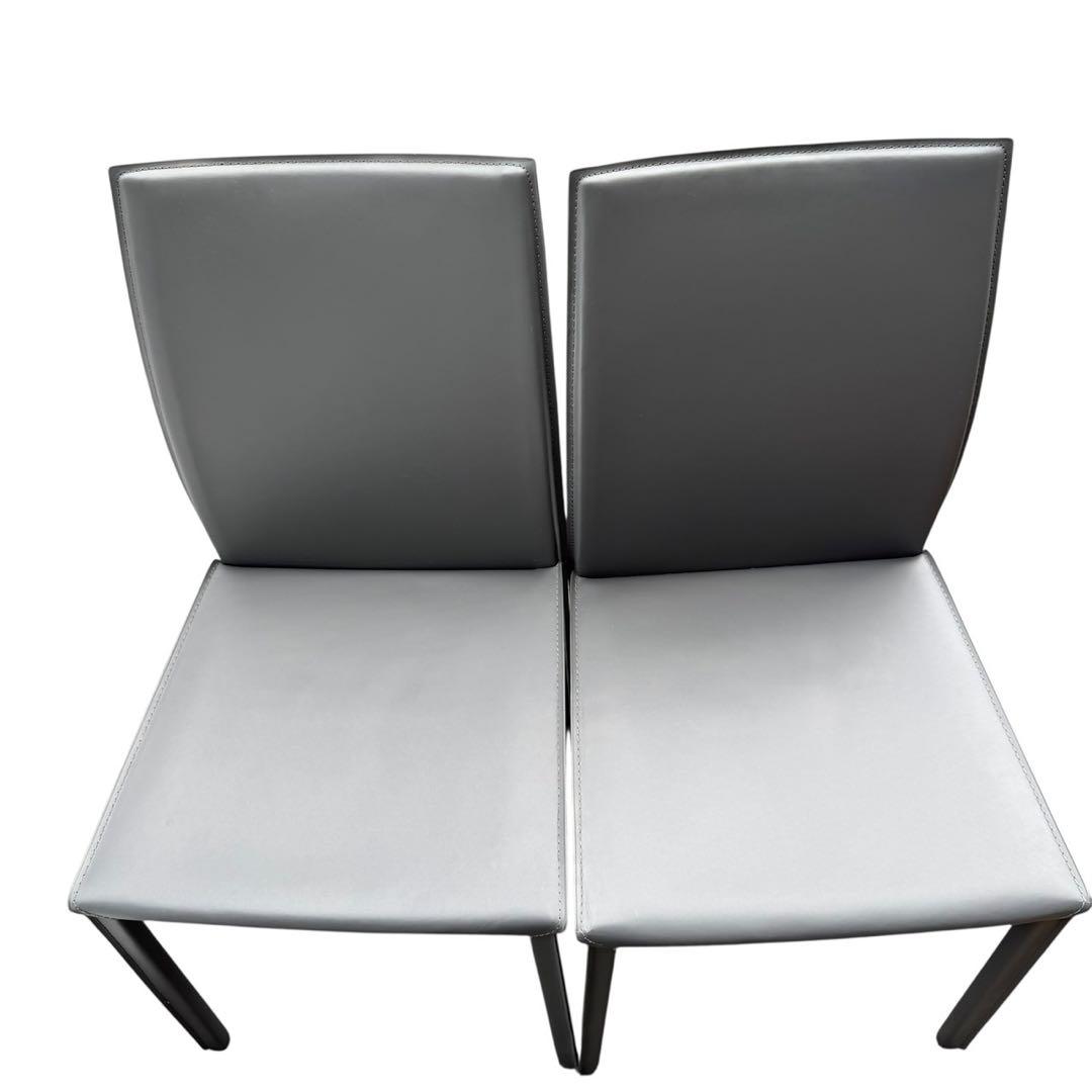 ボーコンセプト BoConcept ダイニングチェア ZARRA グレー　2脚