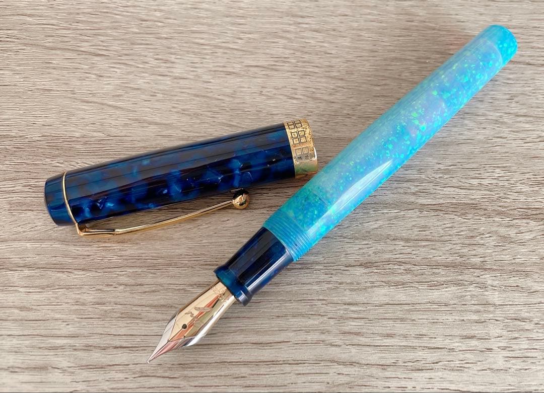 Pent〈ペント〉 万年筆 大西製作所 限定 オパール ファンタジア オーロラ