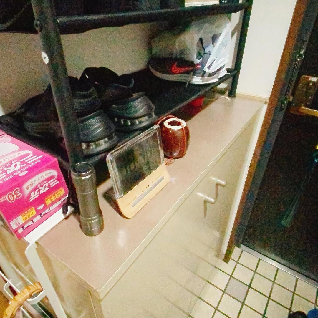 シューズラック シェルフ 省スペース スリム 収納 靴 下駄箱 靴箱