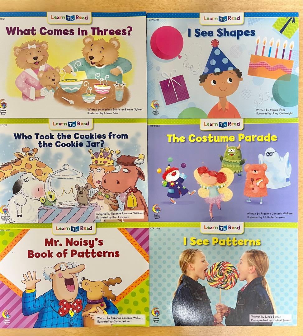 CTPLearn to Readレベル1-1 24冊絵本+CD+日本語解説書