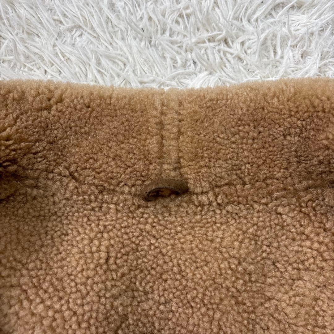 希少【SHEARLING】USA くるみボタン　ムートン　ボアスエード　US M