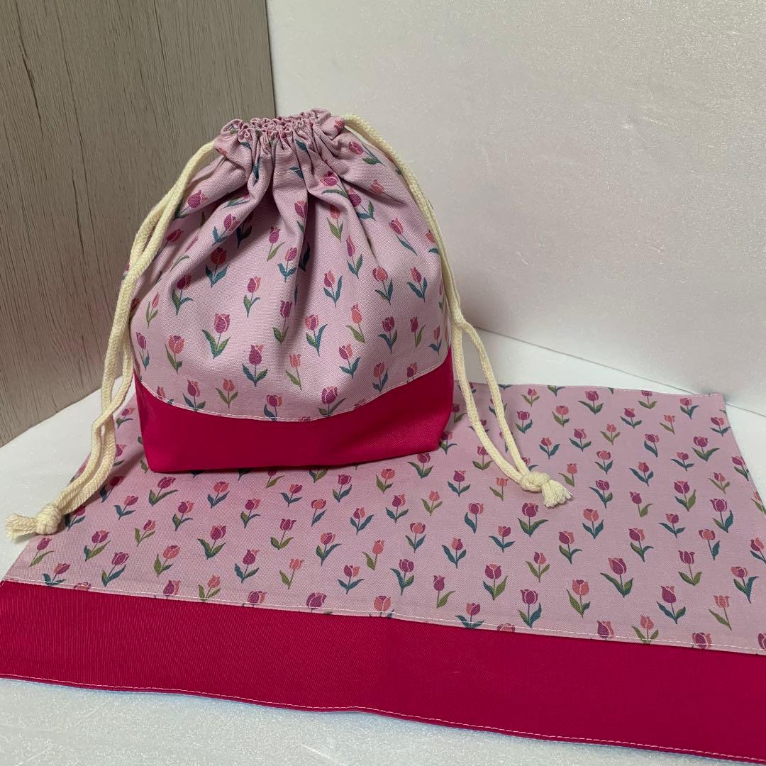 オーダー受付中　レッスンバッグ·上履袋　防災頭巾カバー　お弁当袋·体操着袋などに