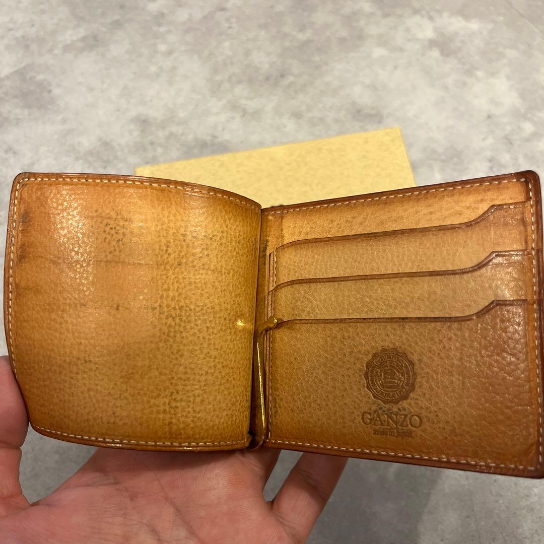 GANZO リザード　マネークリップ　札入れ　ガンゾ